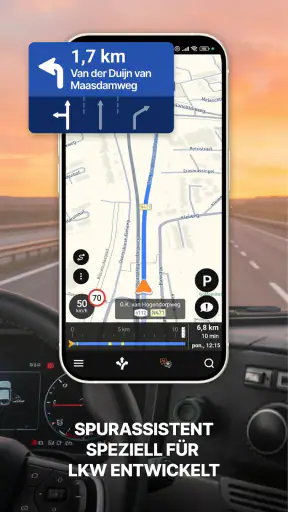 Odysseus GPS Lkw-Navigation screenshot