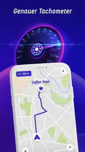 Offline-Karten, GPS,Tachometer screenshot