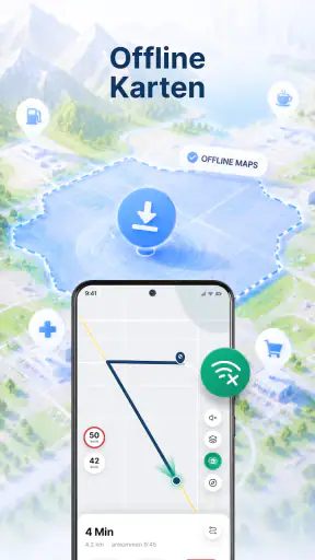 Offline-Karten & KI-Planer screenshot 2