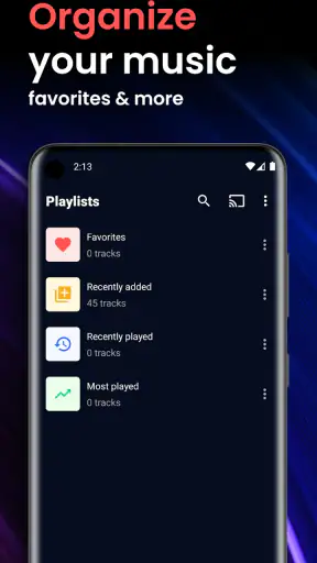 Offline Music Player screenshot