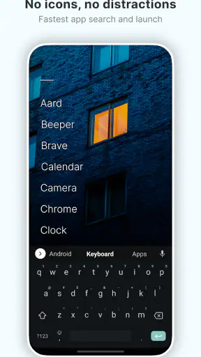 Olauncher. Minimal AF Launcher screenshot