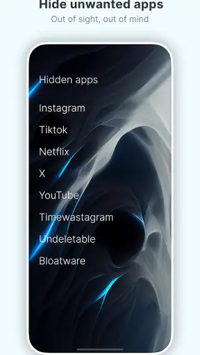 Olauncher. Minimal AF Launcher screenshot