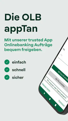 OLB appTAN screenshot 1