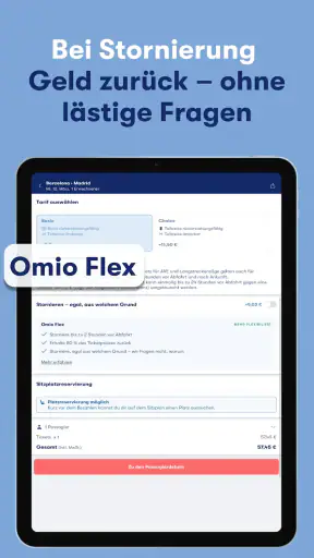 Omio: Bahn, Bus, Flüge, Fähre screenshot 12