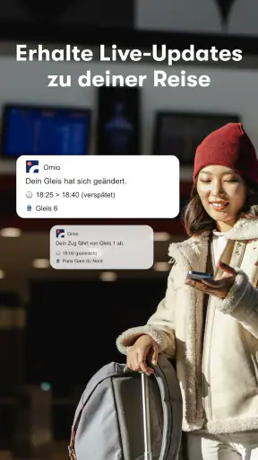 Omio: Bahn, Bus, Flüge, Fähre screenshot 9