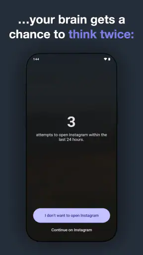 one sec–Bildschirmzeit & Fokus screenshot