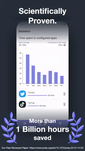 one sec–Bildschirmzeit & Fokus screenshot