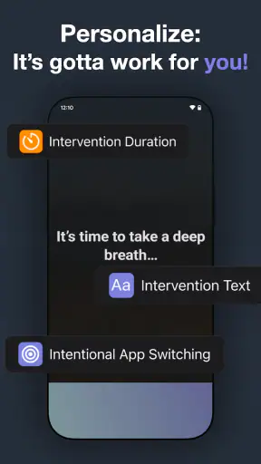 one sec–Bildschirmzeit & Fokus screenshot