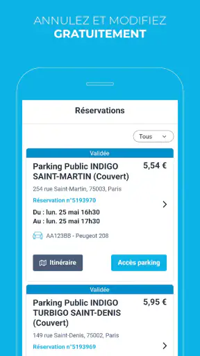 Onepark, Réservez un parking ! screenshot