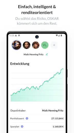 Oskar - Dein ETF Sparplan screenshot 3