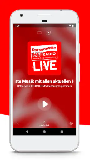 Ostseewelle HIT-RADIO M-V screenshot