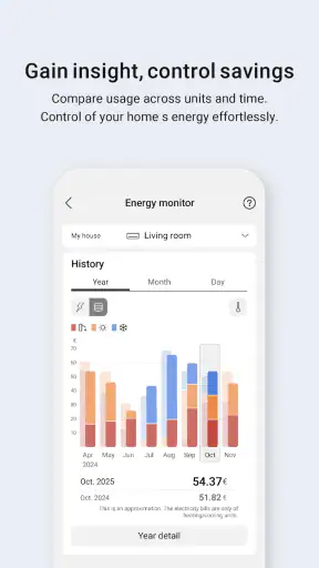 Panasonic Comfort Cloud screenshot