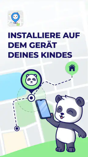 Pandow: GPS-Tracker für Kinder screenshot