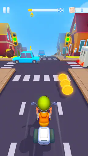 Paper Boy Race — 3D-Run-Spiele screenshot