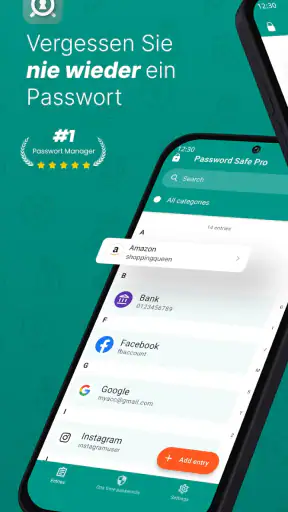 Password Safe und Manager screenshot