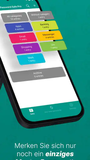 Password Safe und Manager screenshot