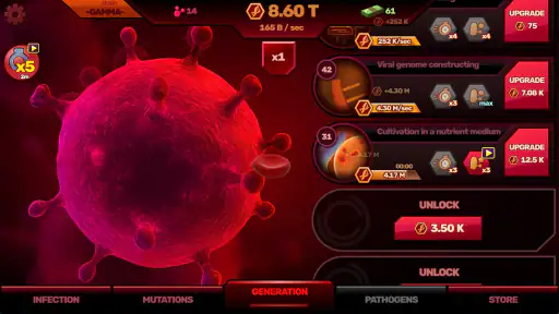 Patient zero: virusspiel screenshot
