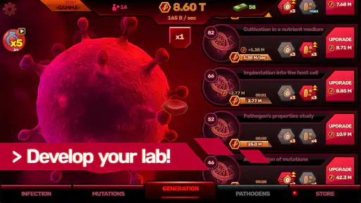 Patient zero: virusspiel screenshot