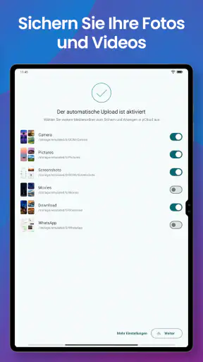 pCloud: Cloud-Speicher screenshot 11