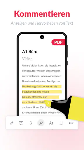 PDF Editor: PDF bearbeiten screenshot