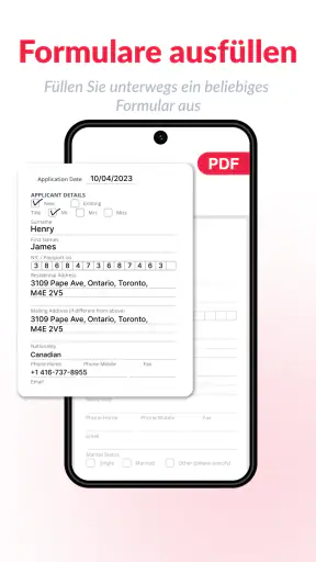 PDF Editor: PDF bearbeiten screenshot