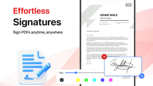 PDF Reader & PDF File Editor screenshot