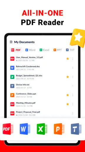 PDF Reader - PDF Viewer, Docx screenshot