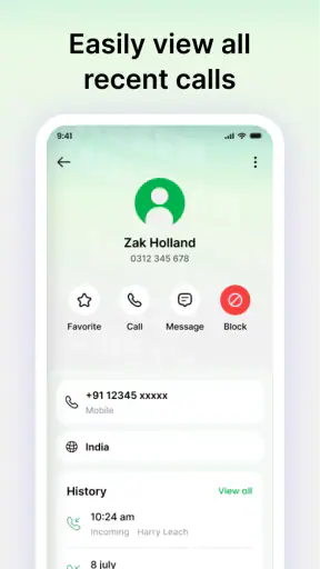Peekora: Anrufidentifizierung screenshot 7