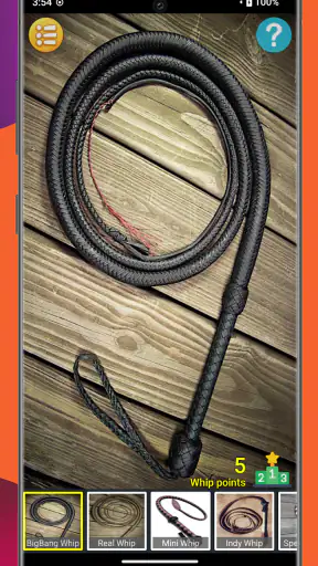 Peitschen app - Big Bang Whip screenshot 9