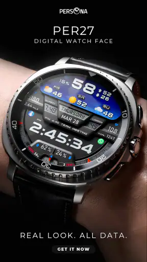 PER27 Digital Watch Face screenshot 9