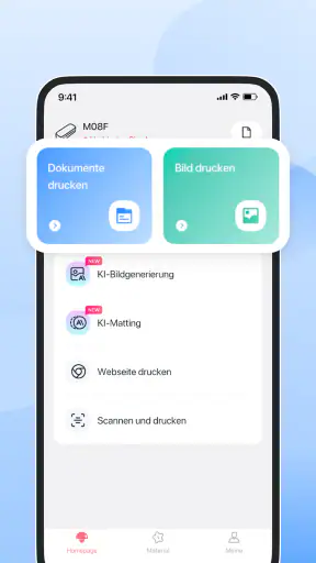 Phomemo screenshot
