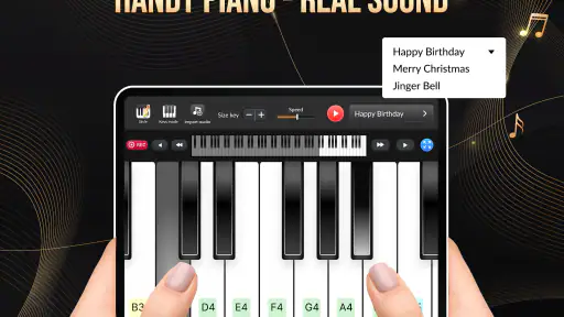 Piano Keyboard - Klavierlehrer screenshot