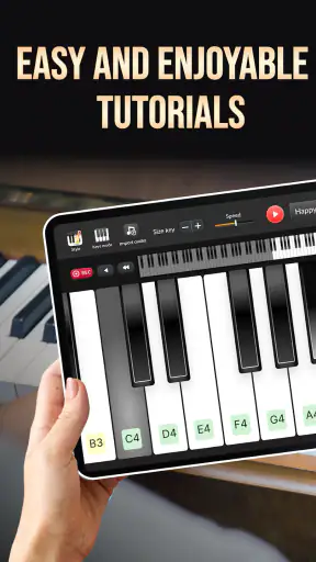 Piano Keyboard - Klavierlehrer screenshot