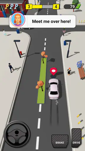 Pick Me Up 3D: Taxi-Spiel screenshot