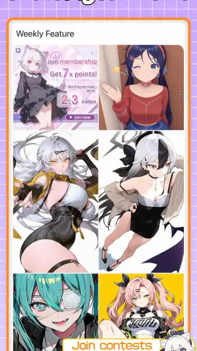 PixAI: AI Anime Generator screenshot