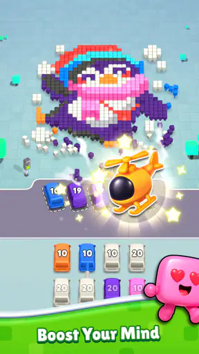 Pixel Drop: Bus Puzzle screenshot 9