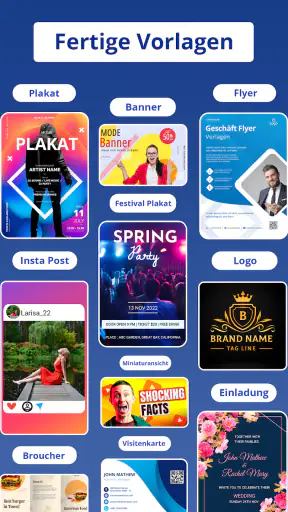 Plakate Erstellen Poster Flyer screenshot 9