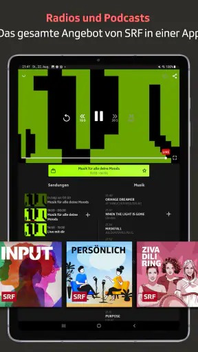 Play SRF: Streaming TV & Radio screenshot 11