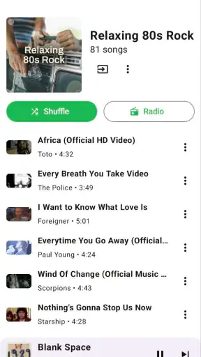 PlayTune screenshot