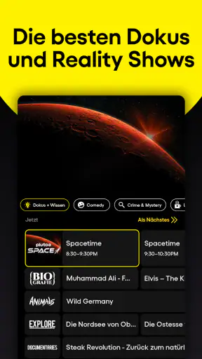 PlutoTV: Stream film/TV gratis screenshot
