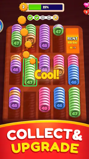 Pocket Sort: Münzrätsel screenshot