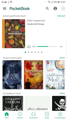 PocketBook Reader screenshot