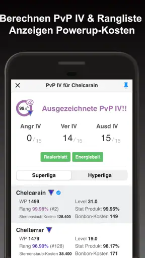 Poke Genie - Fern-Raid IV PvP screenshot