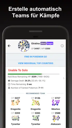Poke Genie - Fern-Raid IV PvP screenshot