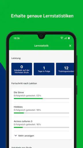 PONS Vokabeltrainer screenshot