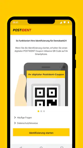 POSTIDENT screenshot