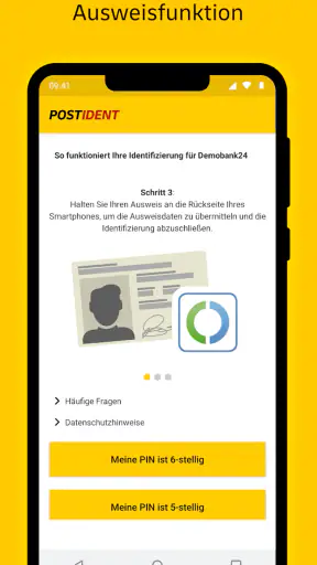 POSTIDENT screenshot