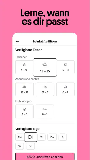 Preply: 90+ Sprachen lernen screenshot