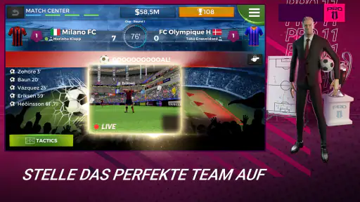 Pro 11 - Fußball Manager screenshot