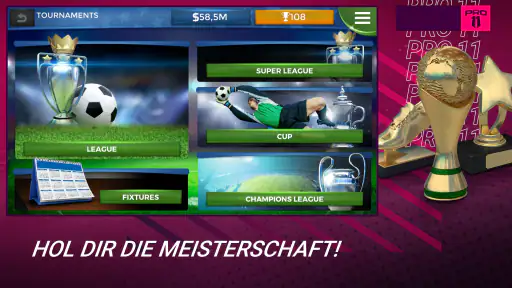 Pro 11 - Fußball Manager screenshot